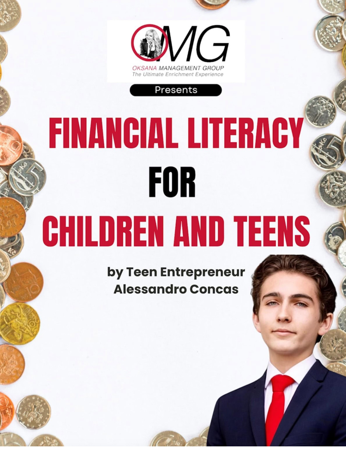 Financial Literacy for Children and Teens Alessandro A-Z Fighting Boredom Bookcover